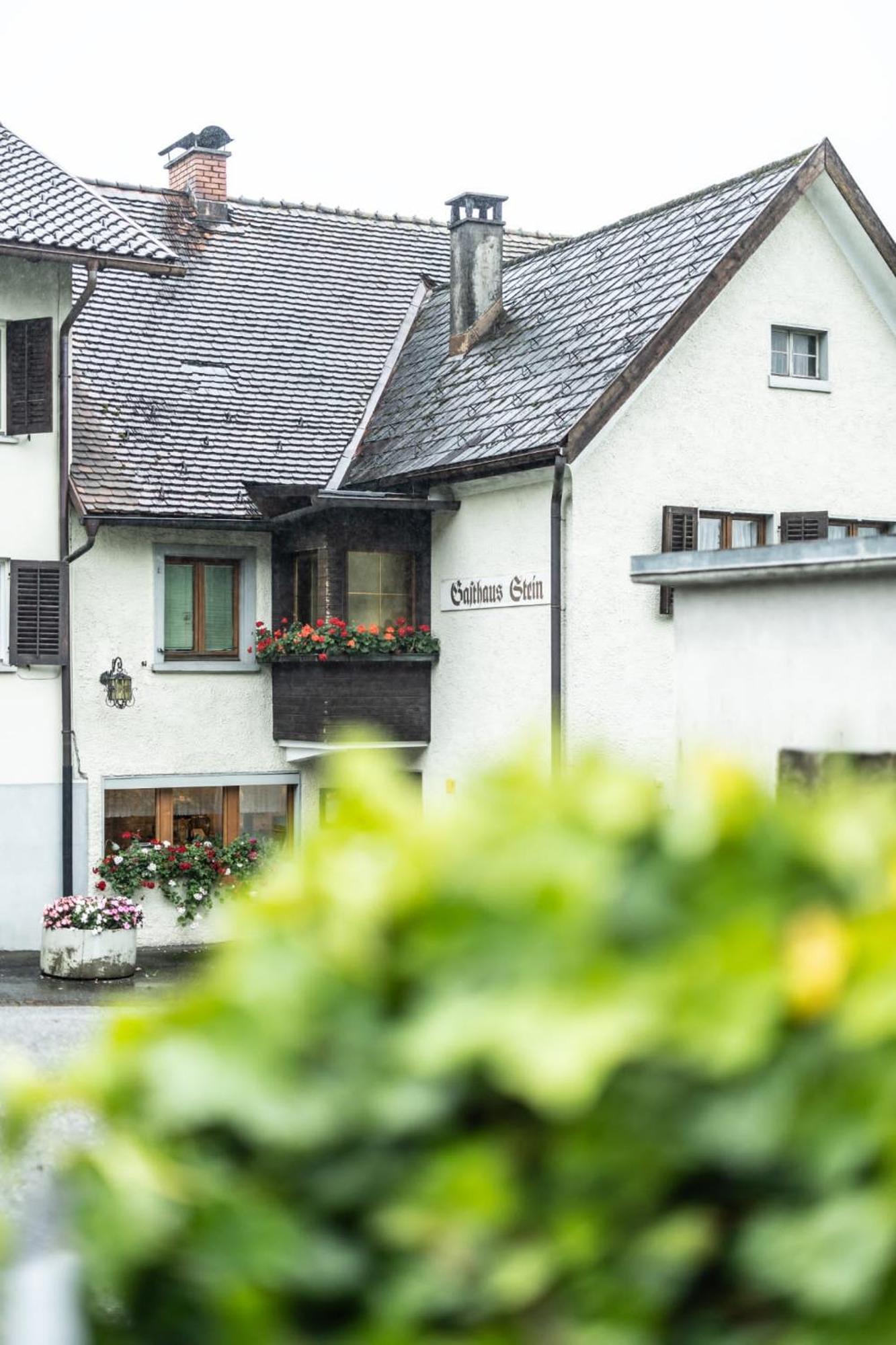 Pension Stein Göfis Buitenkant foto